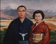 Prime Minister Obachi  &  Wife